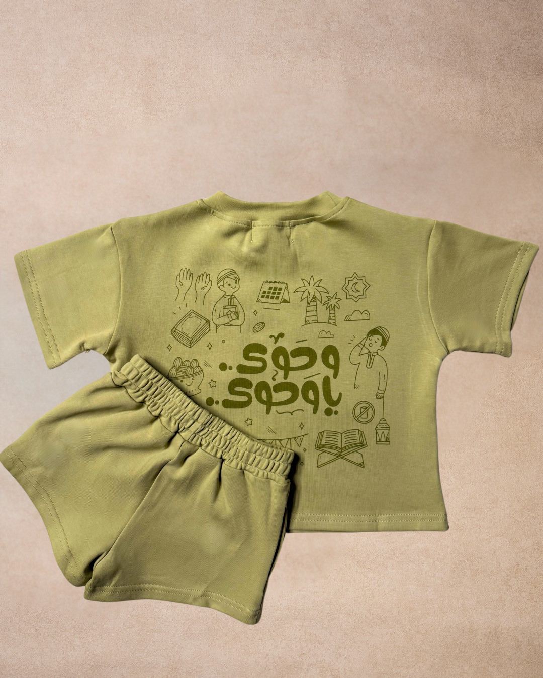 Ramadan Set - Butter Yellow & Pistachio Green
