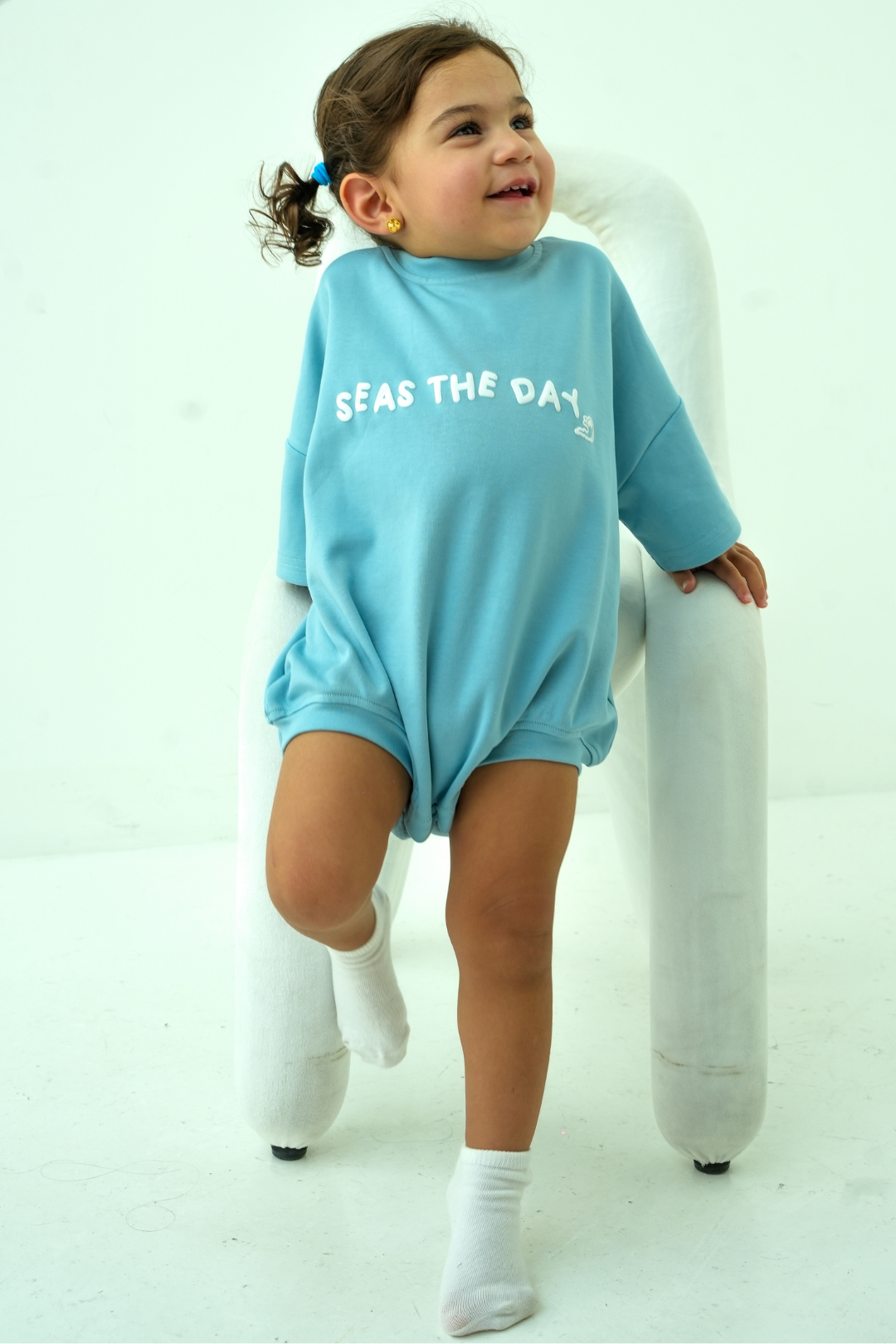 Seas the Day Oversized Romper