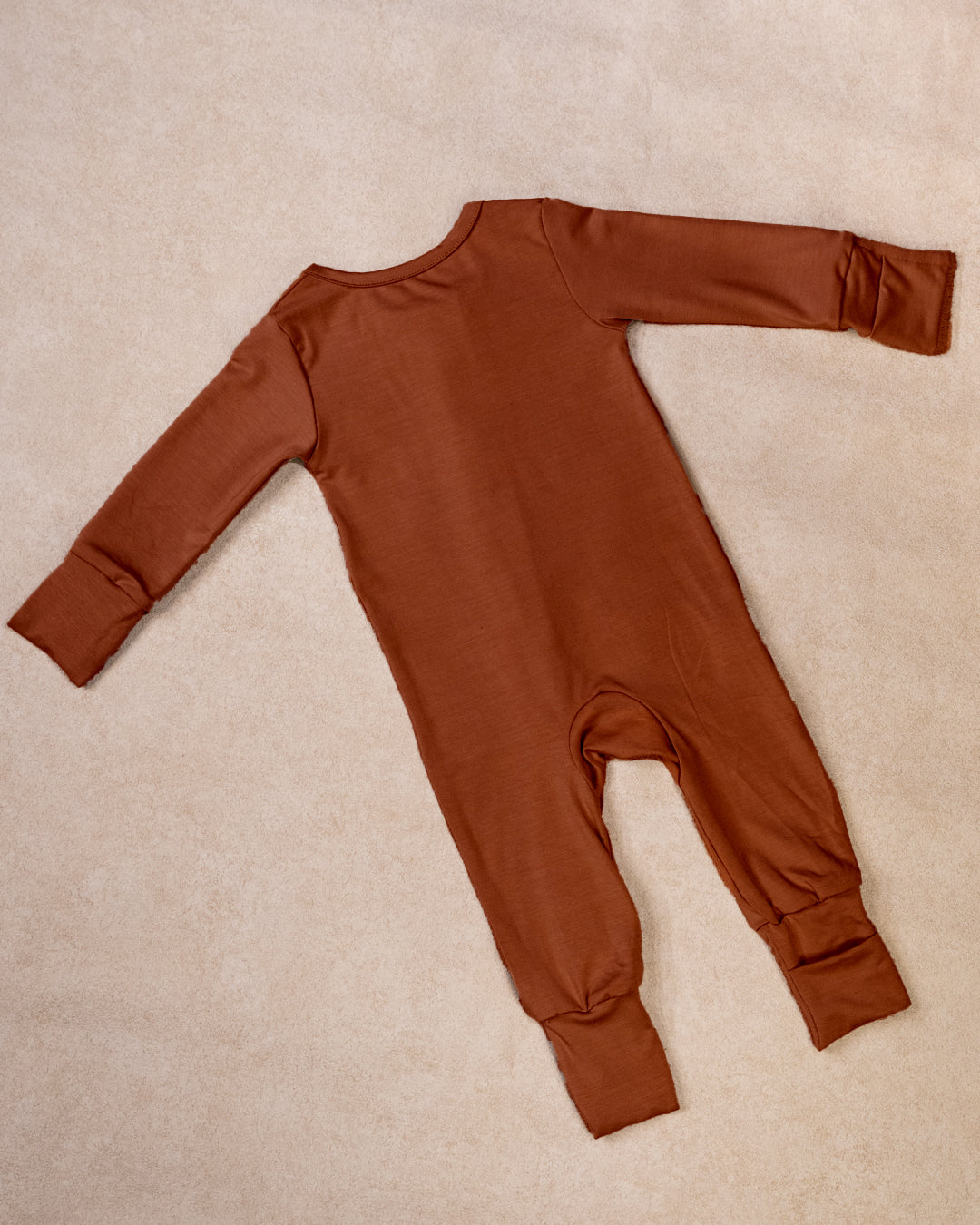 Bamboo Footless Sleepsuits with Double Zipper