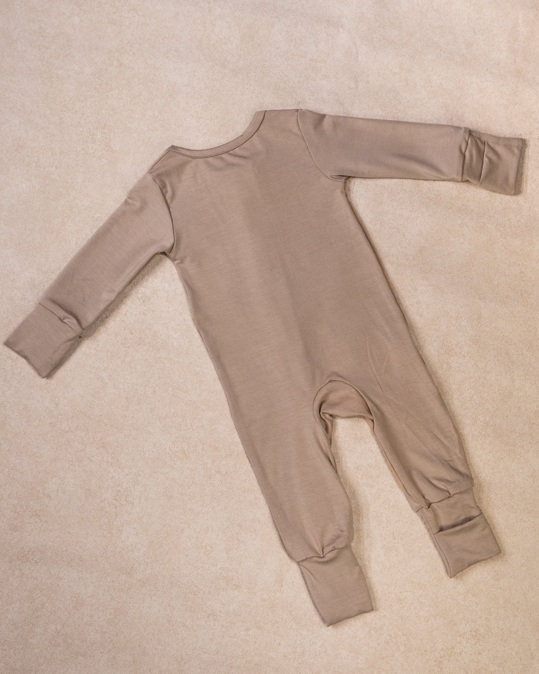 Bamboo Footless Sleepsuits with Double Zipper