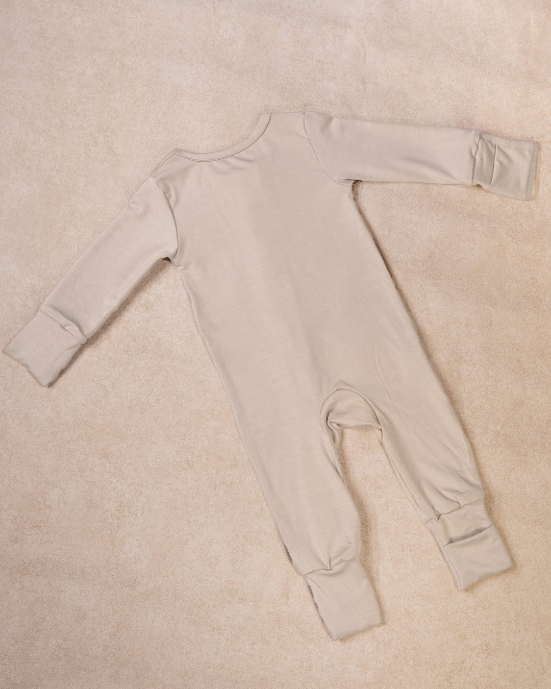 Bamboo Footless Sleepsuits with Double Zipper