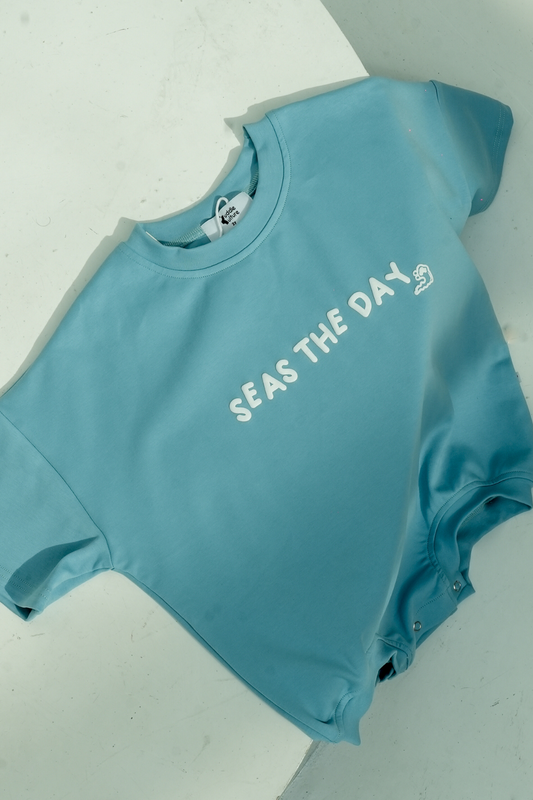 Seas the Day Oversized Romper