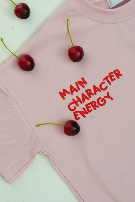 Main Character Energy Oversized Romper