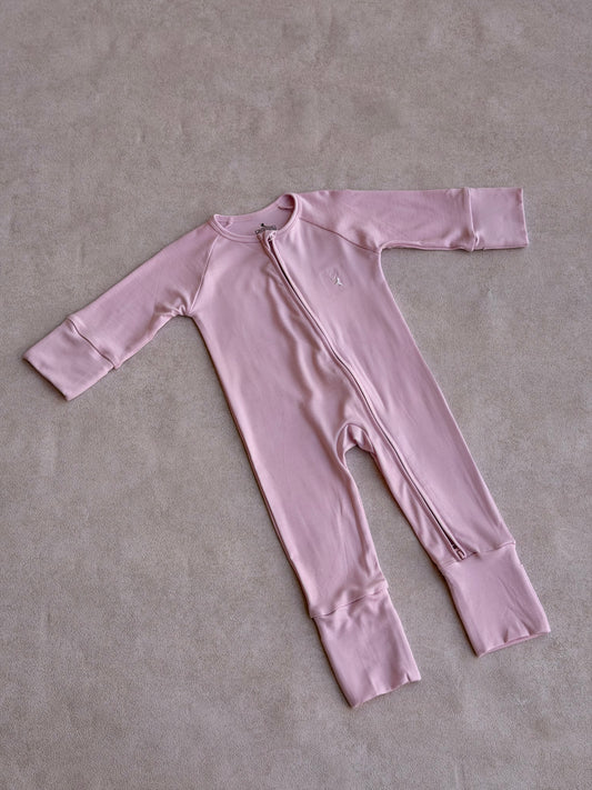 Bamboo Footless Sleepsuits with Double Zipper - Kuddle Kulture